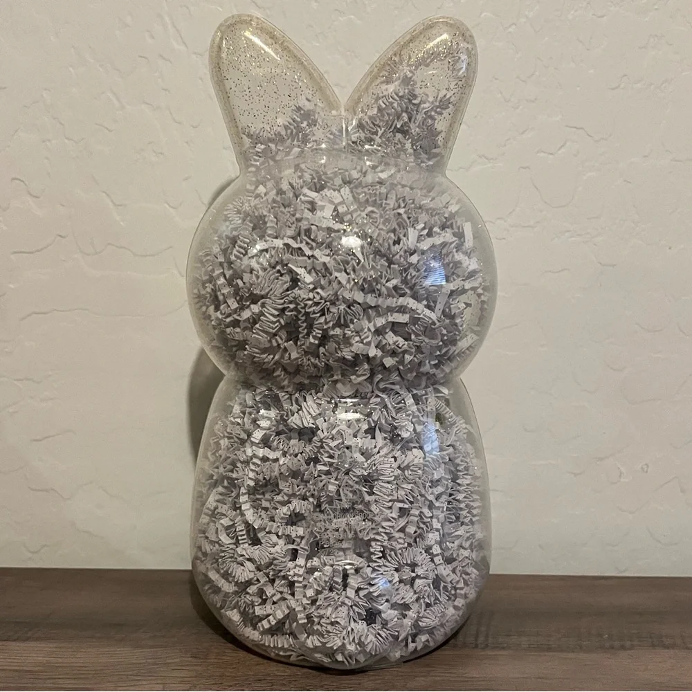 Target Bullseyes Playground Plastic Easter Bunny Storage Vessel - Pink
